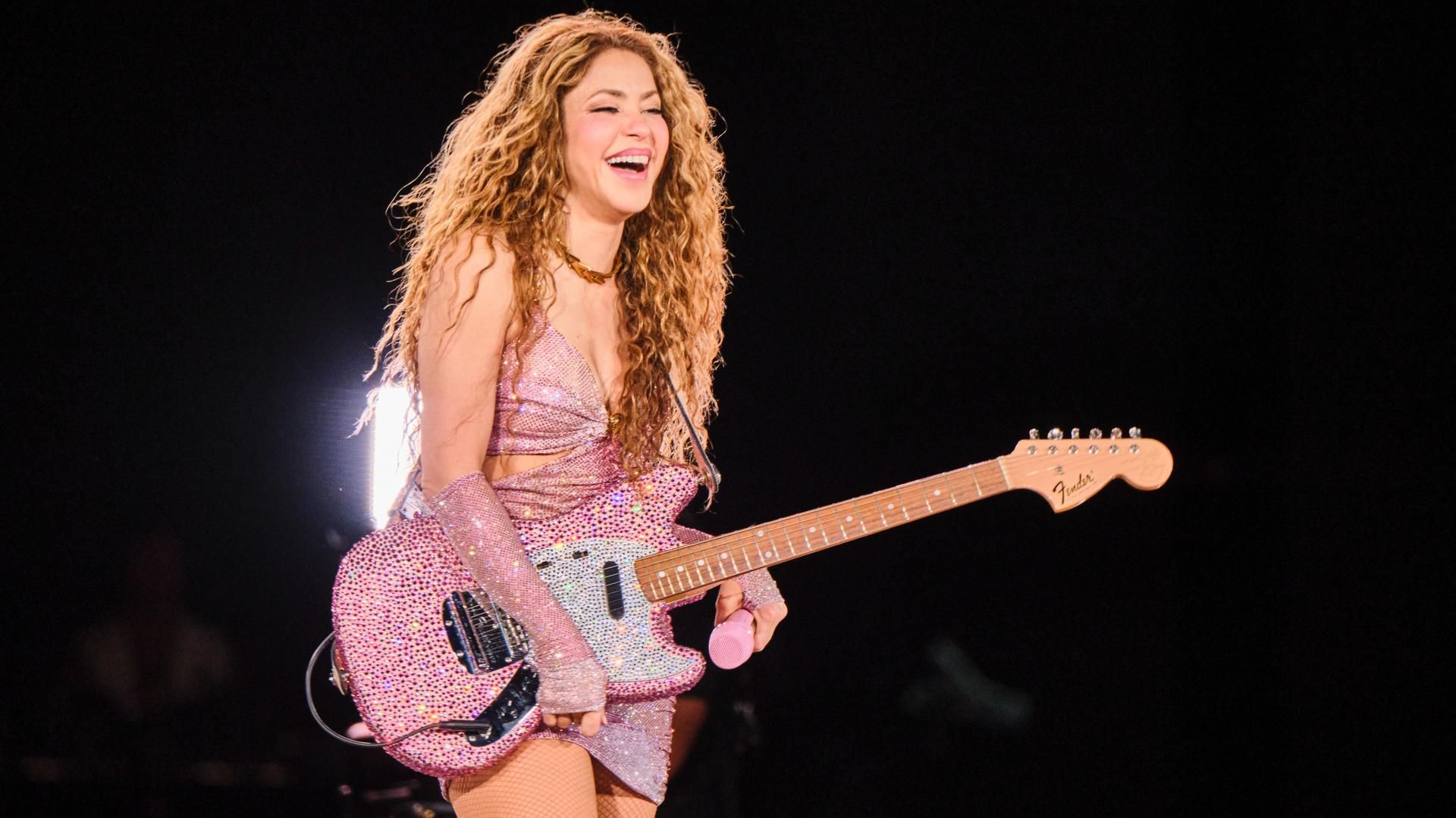 Shakira en uno de sus conciertos.