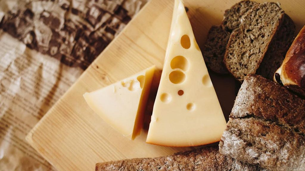 Trozos de queso
