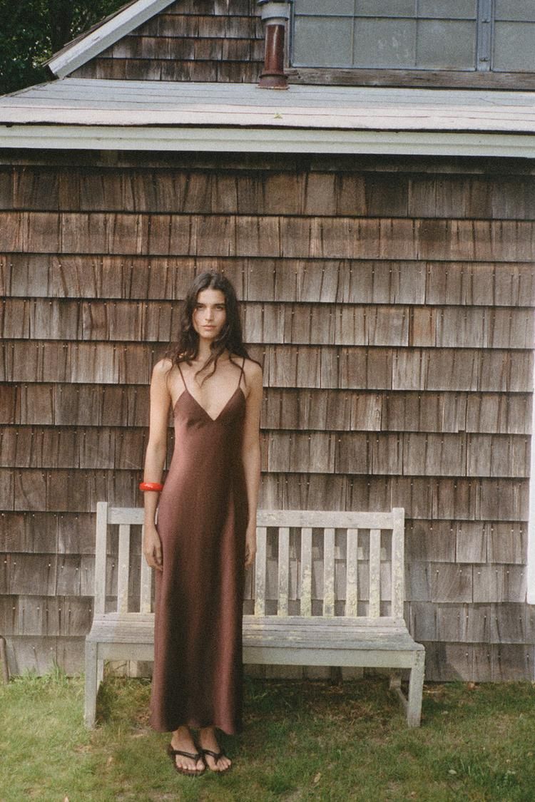 Zara slip dress