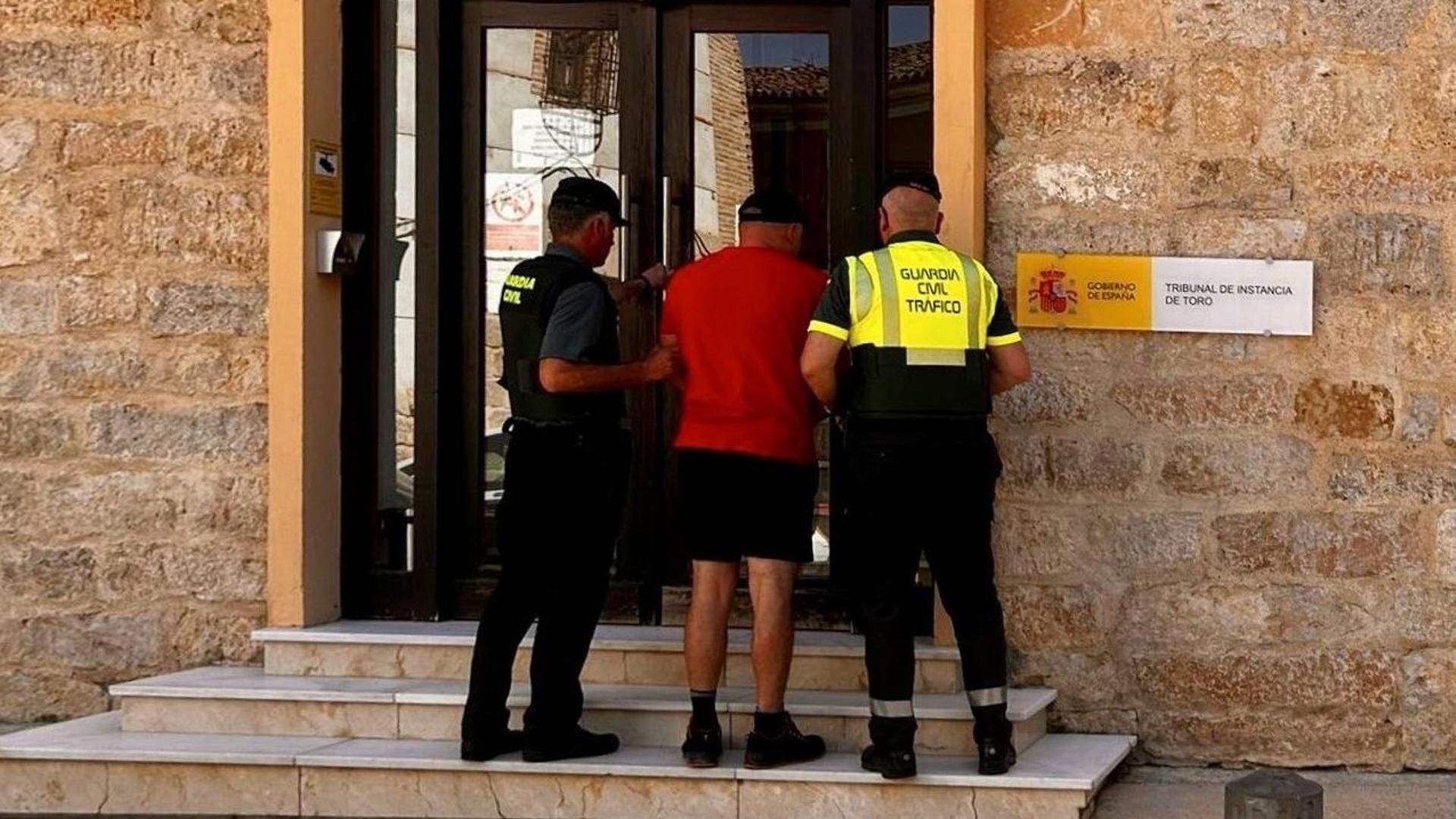 El camionero detenido en Zamora