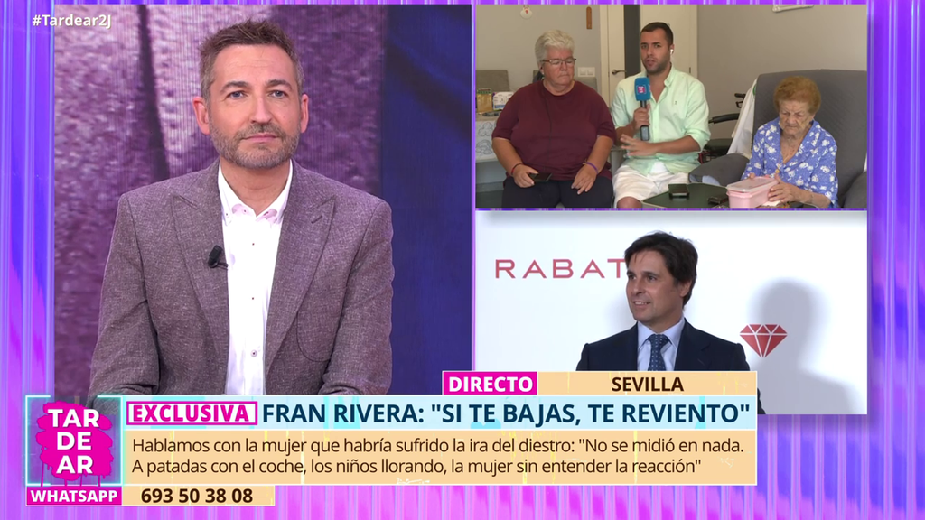 El presunto altercado de Fran Rivera en una calle en el centro de Sevilla: "Si te bajas, te reviento"
