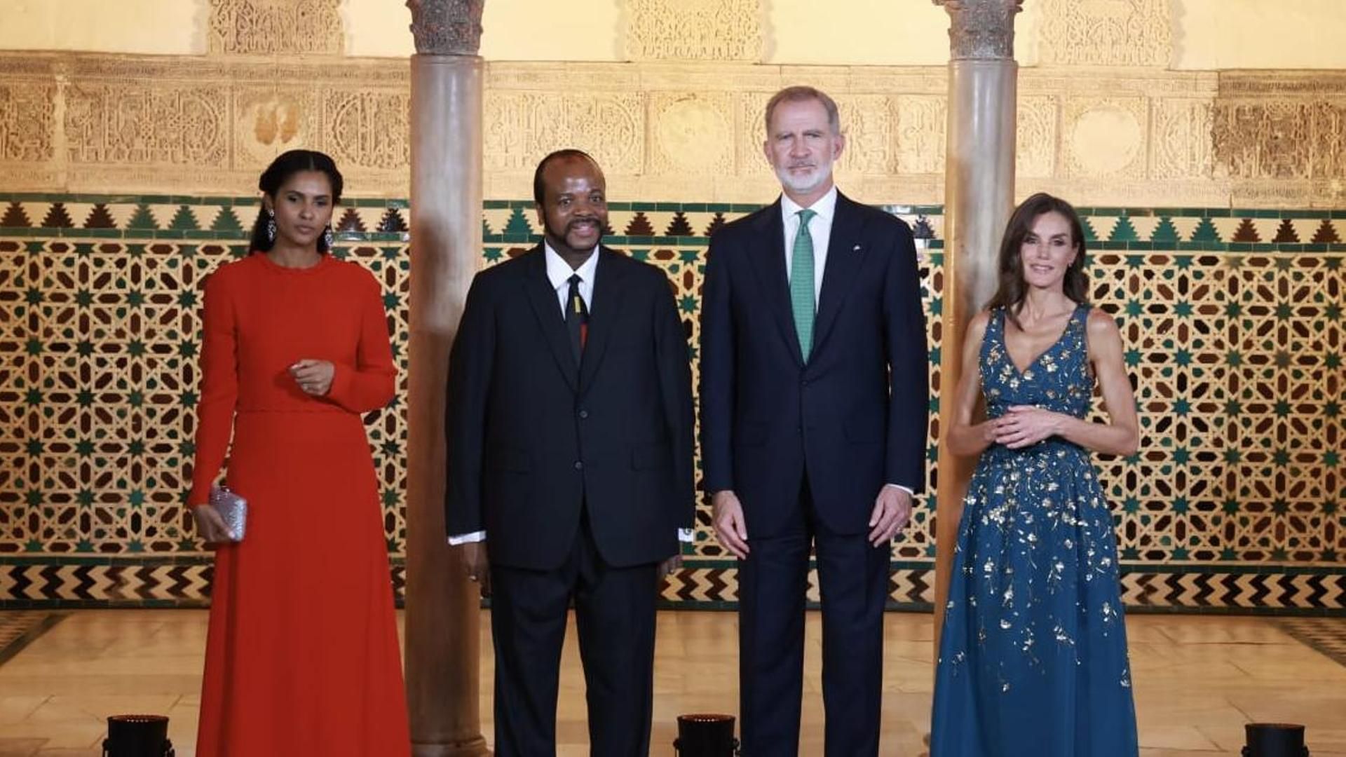 El rey de Suazilandia, en España