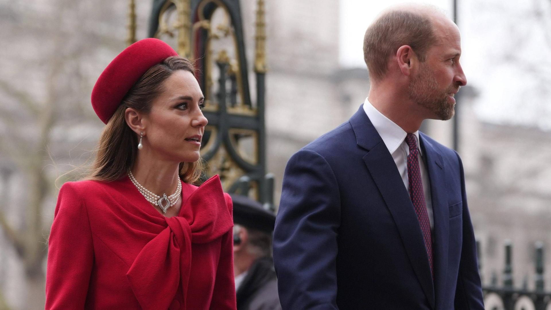 Kate Middleton y Guillermo.