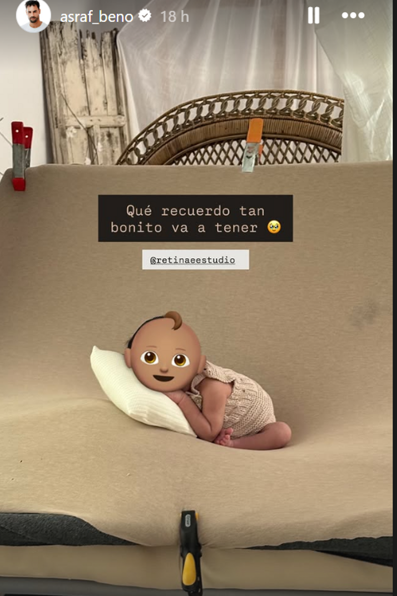 La sesión de fotos del hijo de Isa Pantoja y Asraf Beno