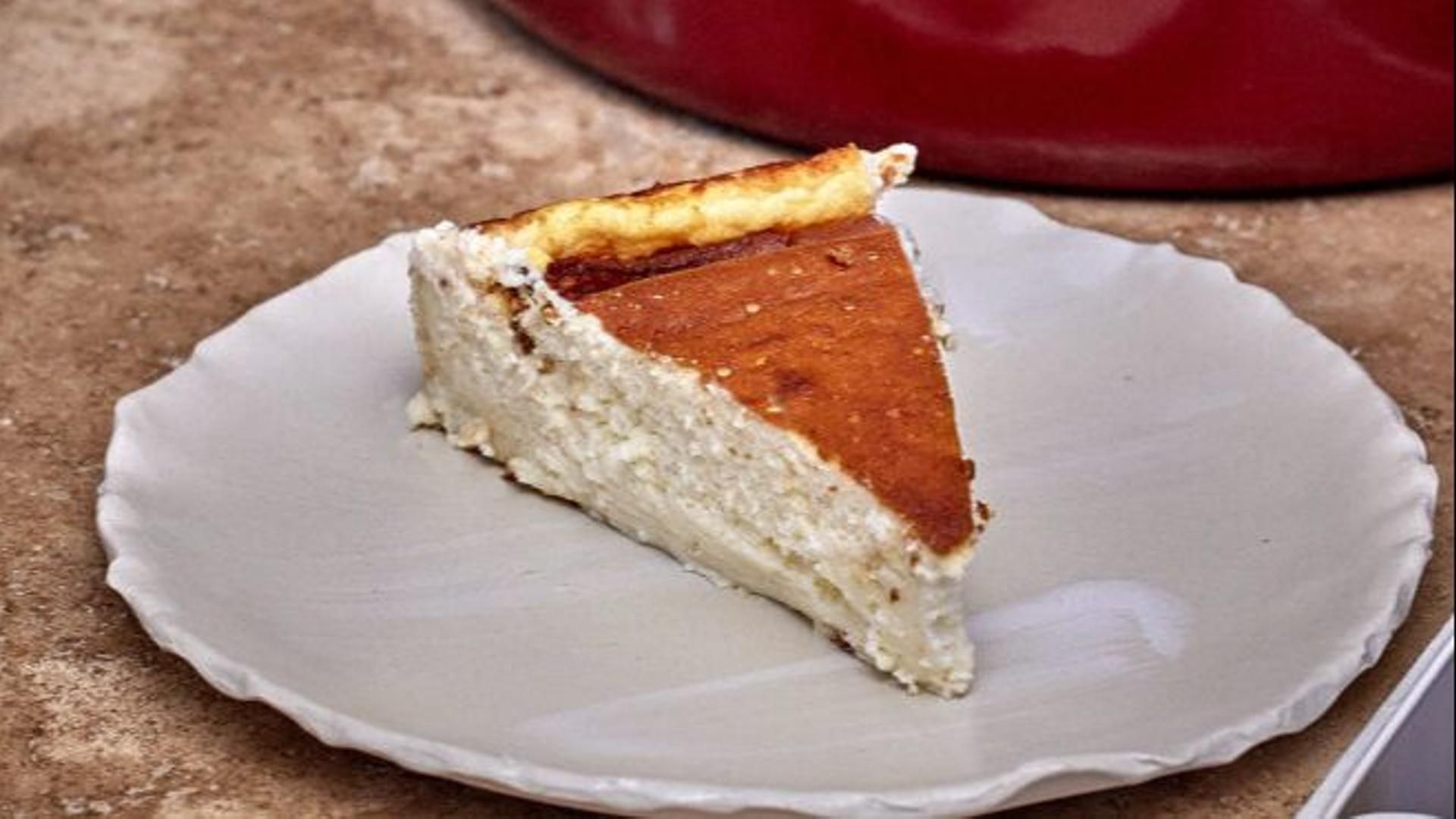 La tarta de queso de Dani García con el truco de su abuela