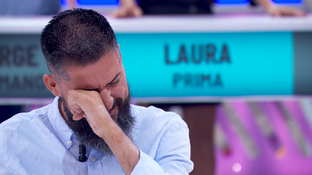 La gran emoción del concursante al recibir un especial mensaje: "Me quedo con tus ganas de seguir luchando"