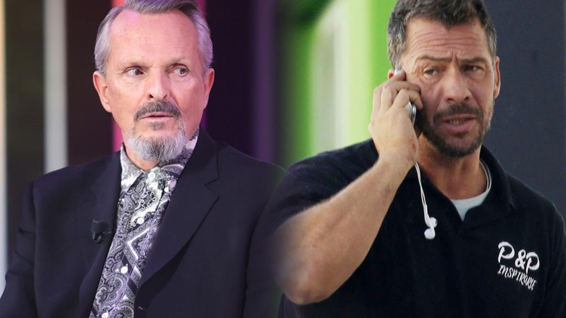 Miguel Bosé y Nacho Palau