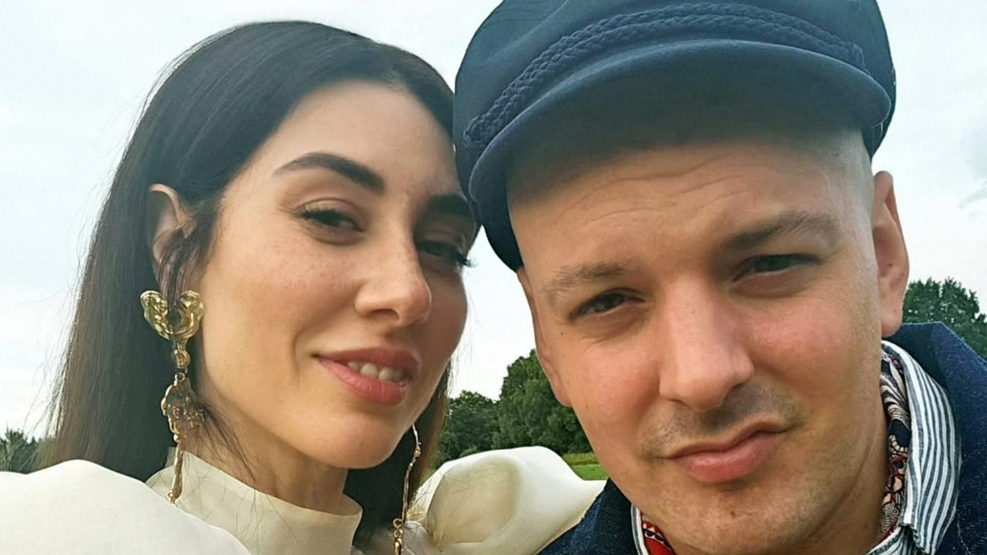 Natalia Ferviú y su marido