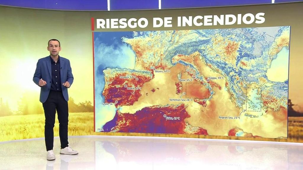 Qué es la regla del 30 que pone a todo el país en riesgo por incendios: la superficie de la tierra alcanza los 55°