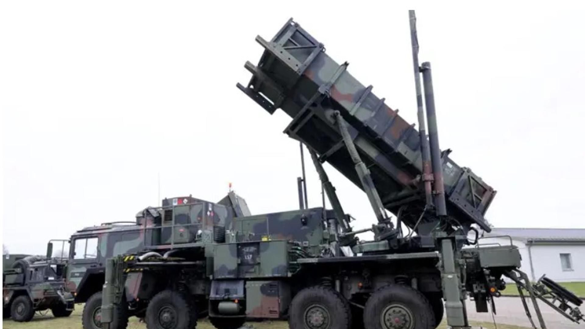 Sistemas de defensa aérea Patriot como los que EEUU suspenderá el envío a Ucrania.