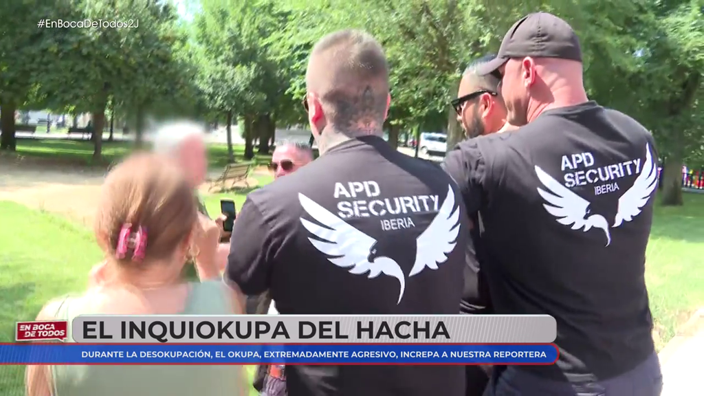 Un okupa agrede a una reportera de ‘En boca de todos'