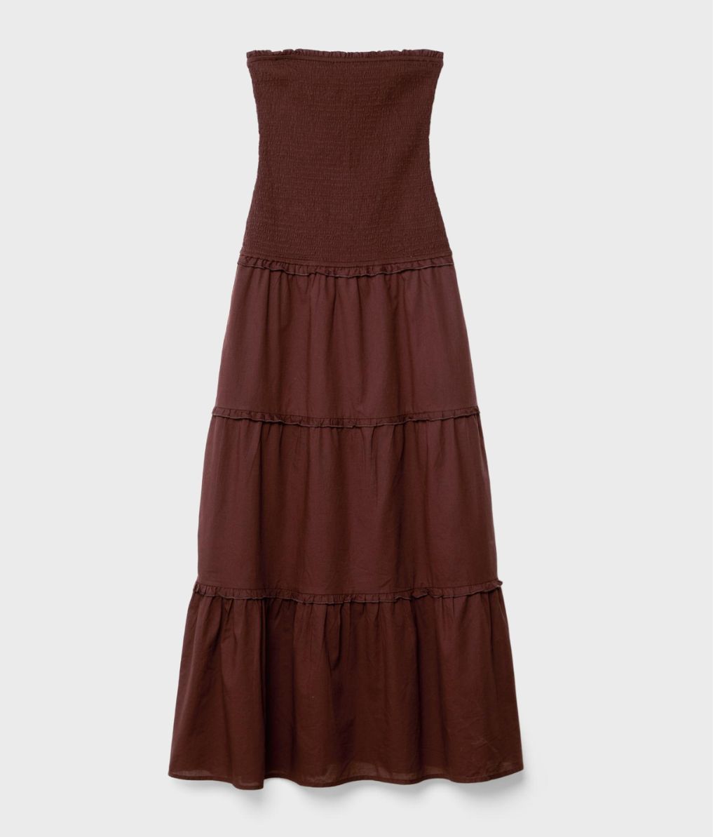 Vestido chocolate