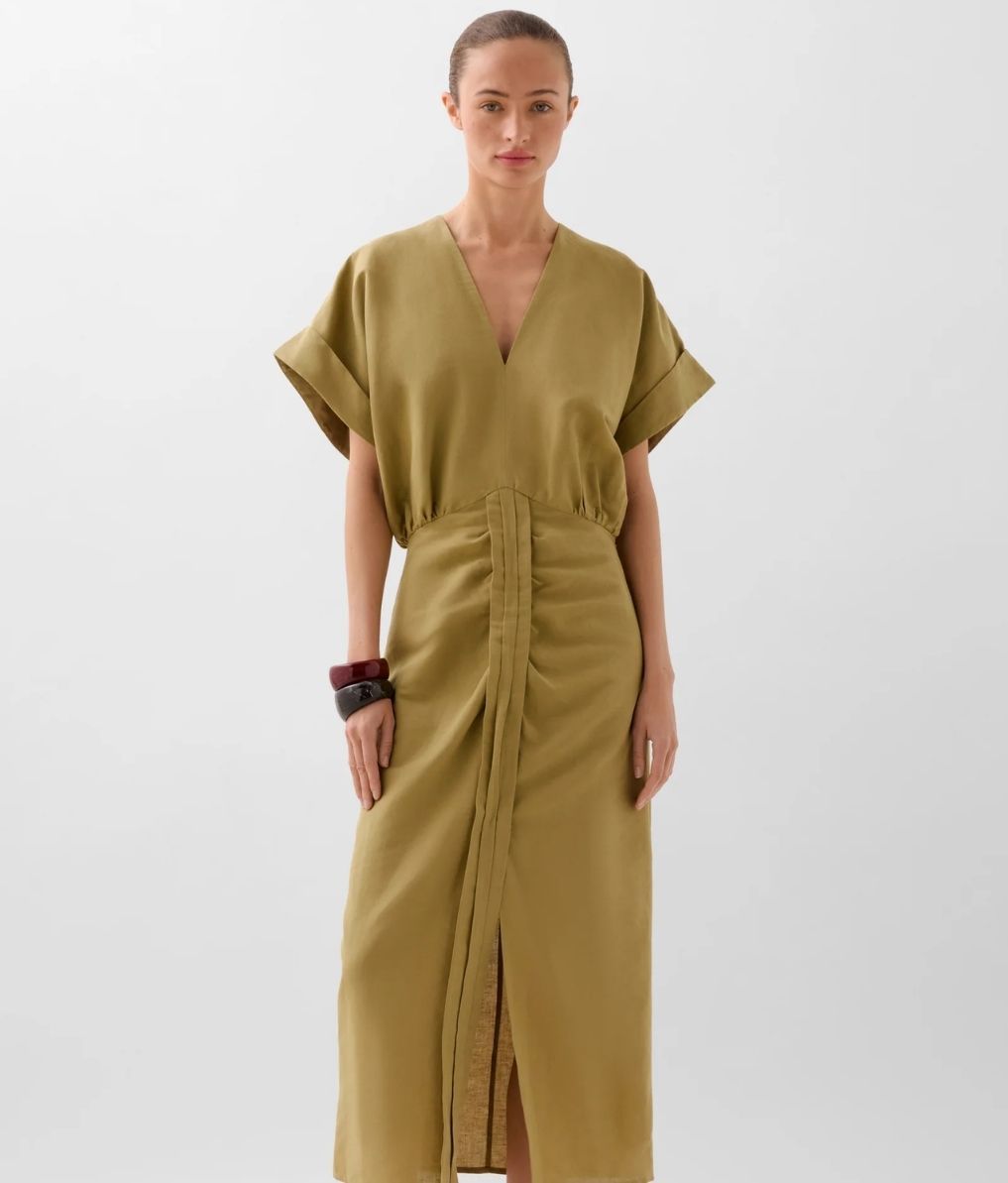 Vestido minimal verde