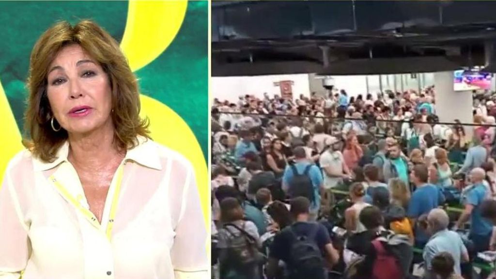 Ana Rosa Quintana: "Coger un tren o un avión en España se ha convertido en el juego del calamar"