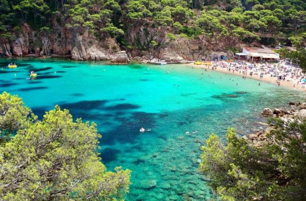 Cala d'Aiguablava, en Girona