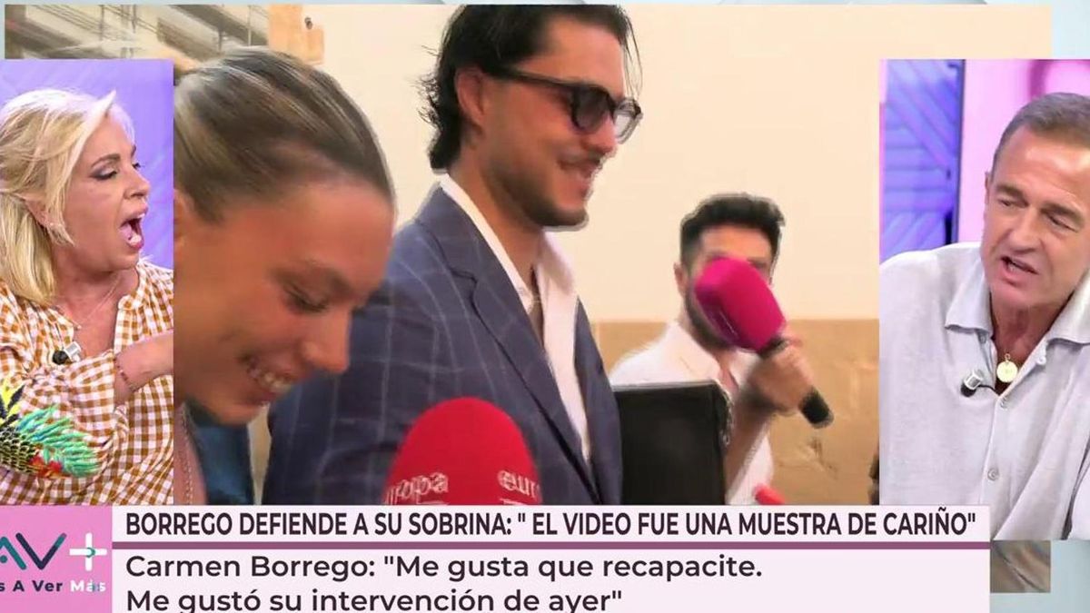 Carmen Borrego se enfrenta a Alessandro Lequio para defender a Alejandra  Rubio