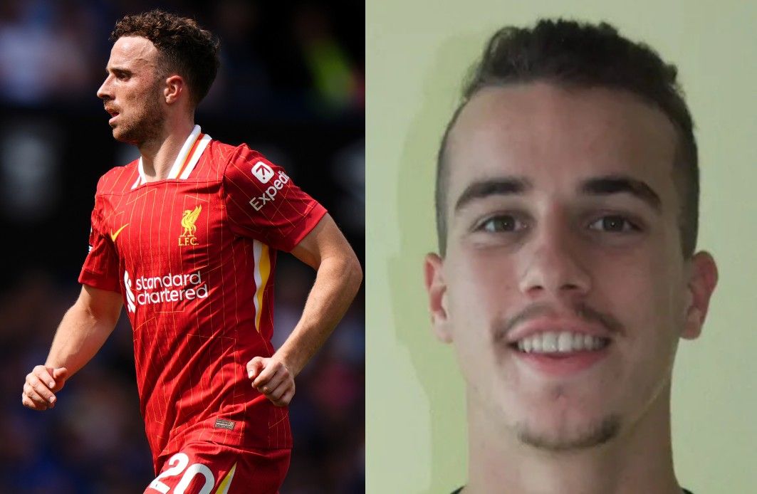 Diogo Jota y su hermano, André Filipe Teixeira da Silva