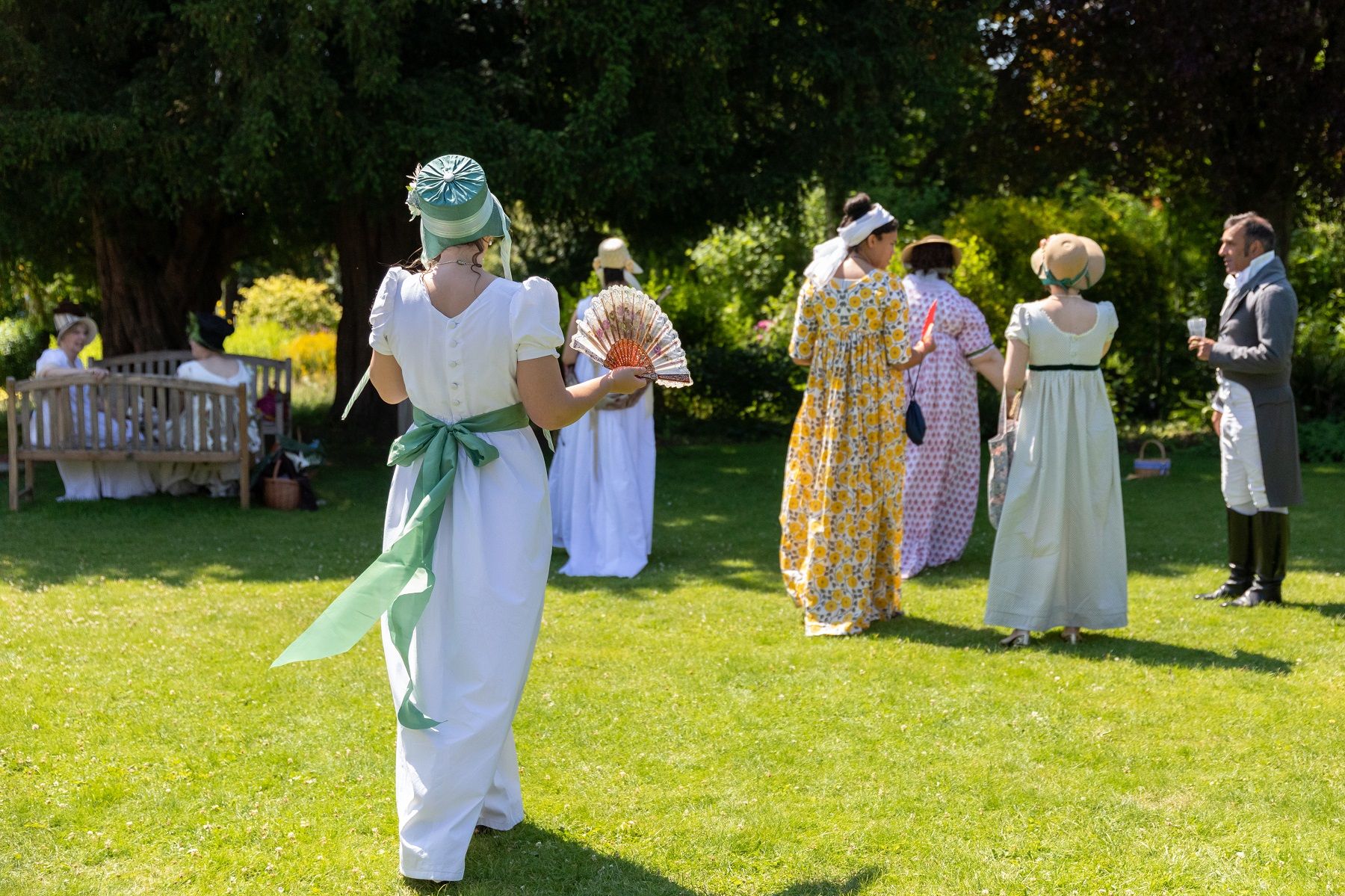 El Dress Up Day en la Jane Austen's House