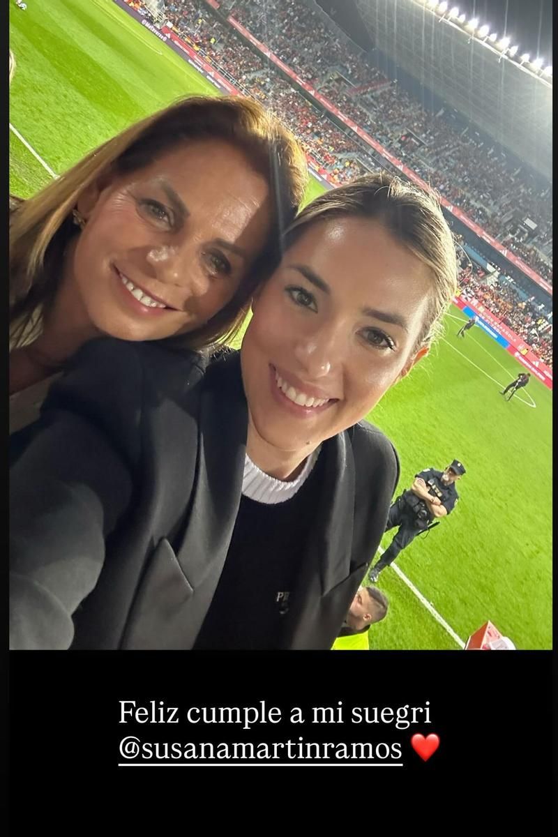 El mensaje con el que Alice Campello ha felicitado a su suegra por su cumpleaños