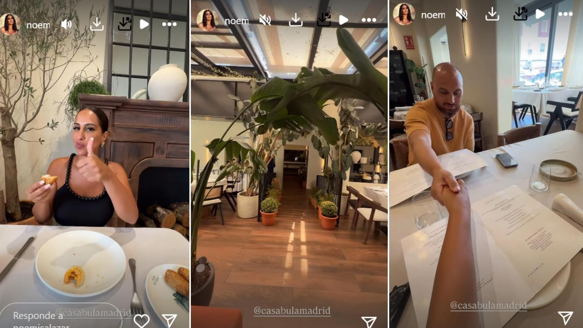 El restaurante aclamado en el que Noemí y Antón han celebrado sus 13 años de amor