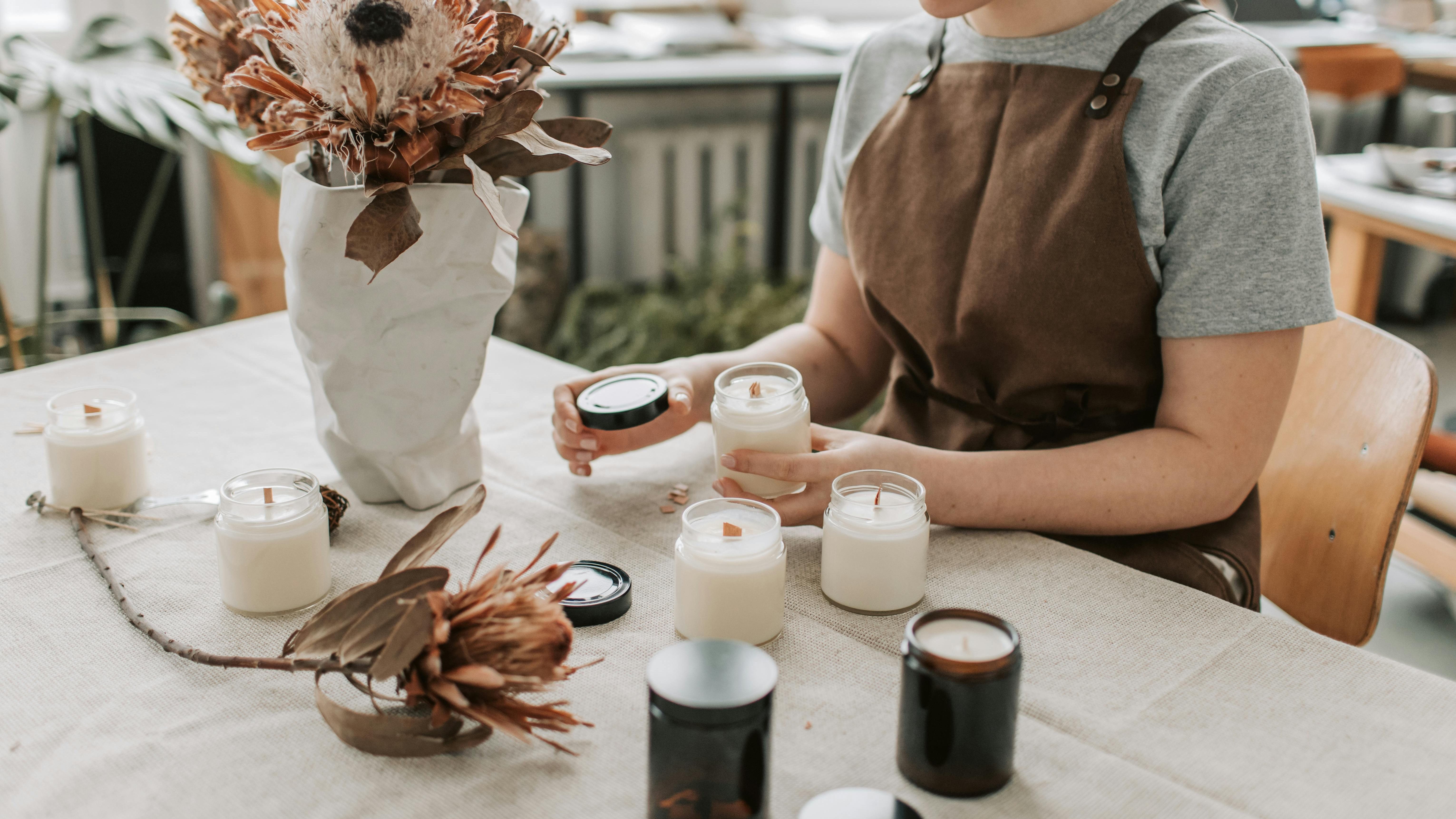 Elige velas de calidad. FUENTE: Pexels
