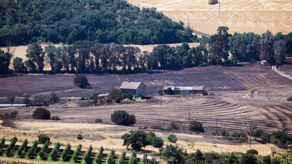 Controlado el incendio de Torrefeta, Lleida, tras calcinar 5.577 hectáreas y dejar dos muertos
