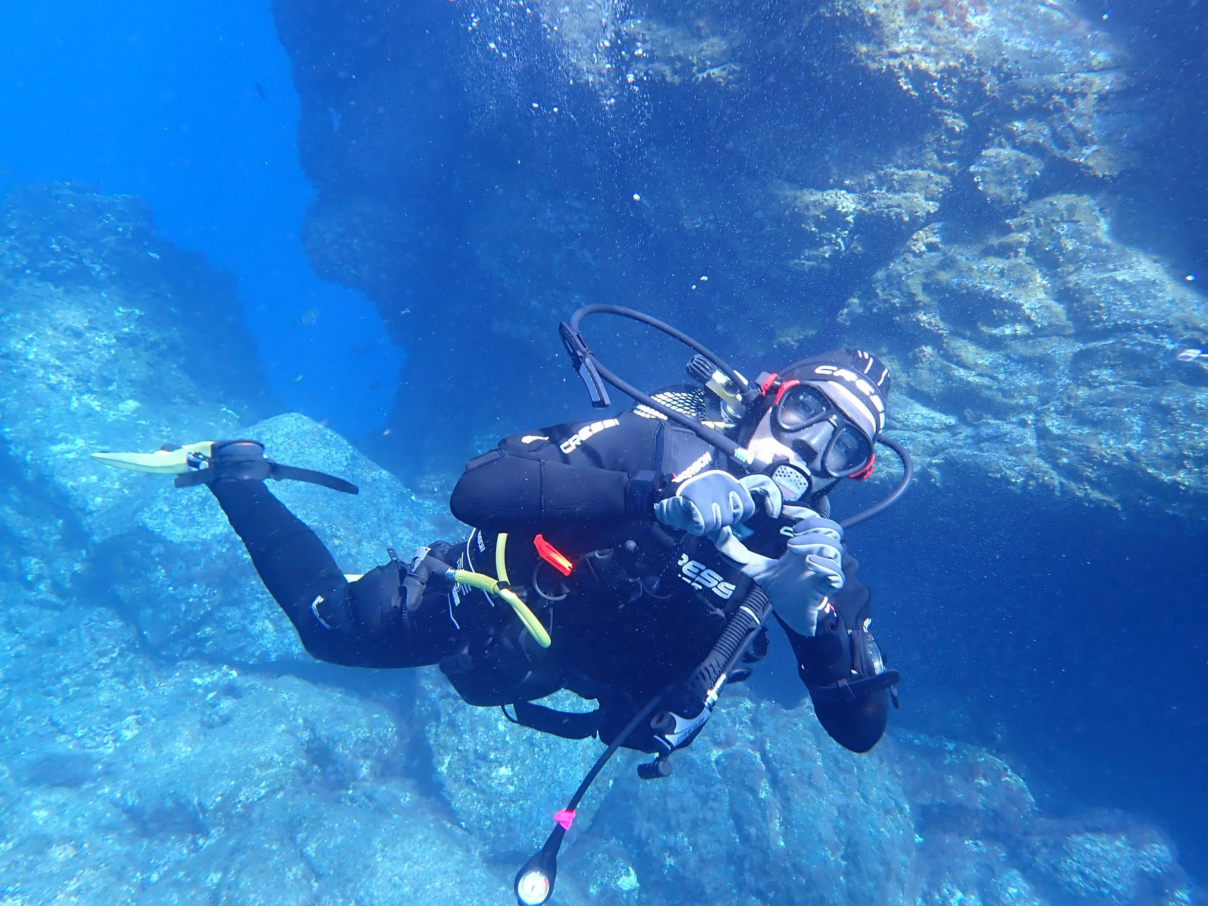 Imagen de archivo de una inmersión en El Hierro