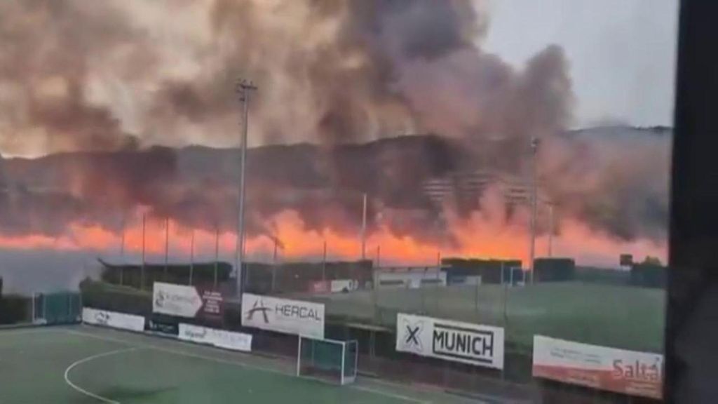 Incendio en Terrassa