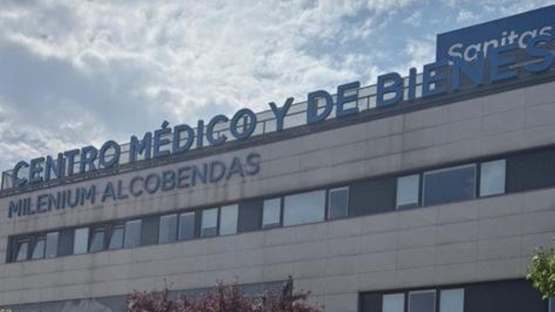 Mayka Rivera, en las urgencias del hospital