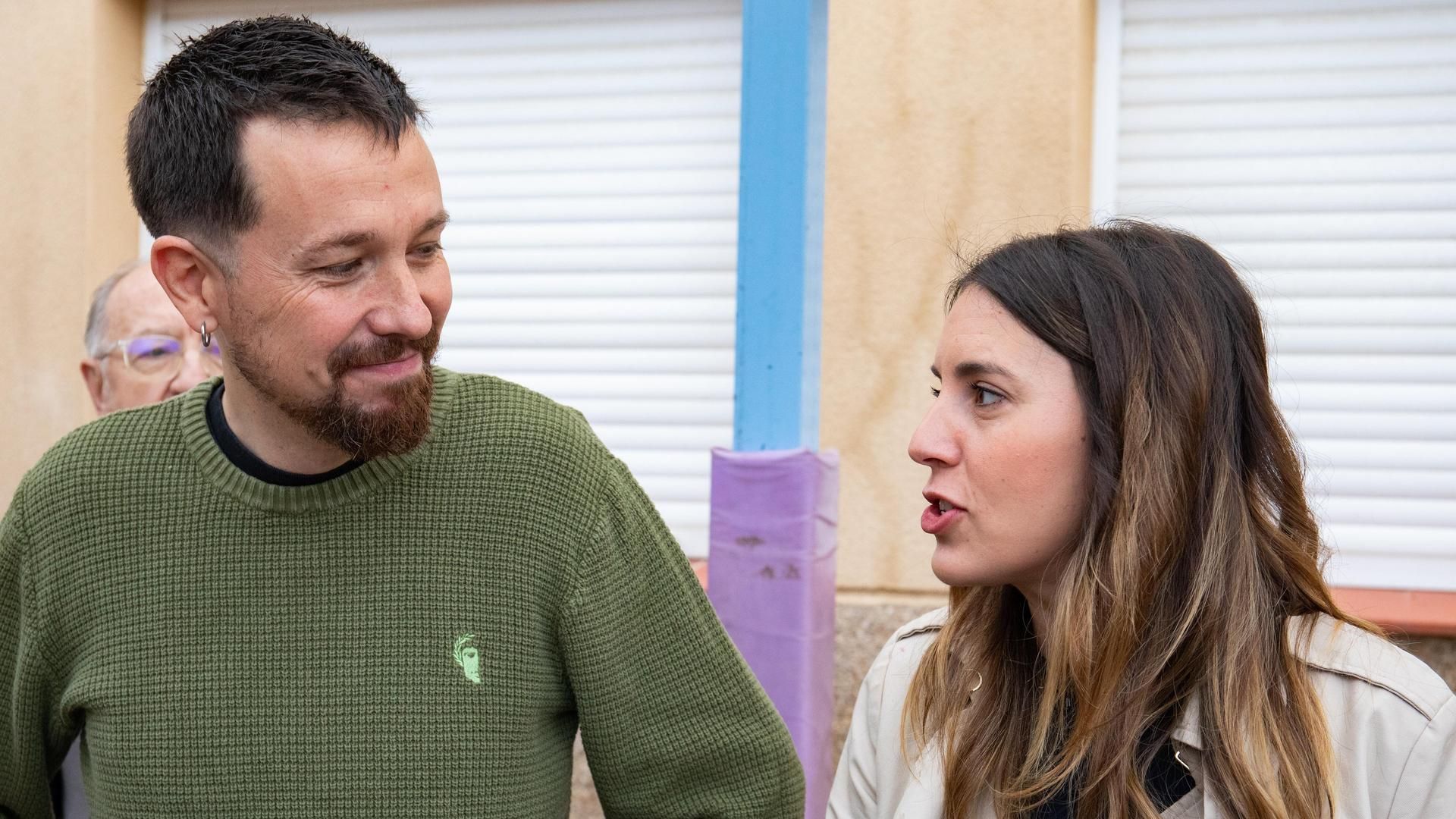 Pablo Iglesias e Irene Montero
