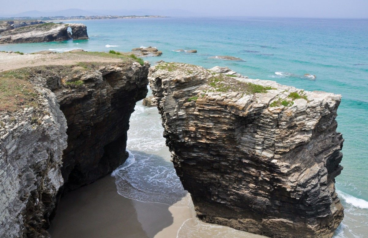 Playa de las Catedrales, en Lugo
