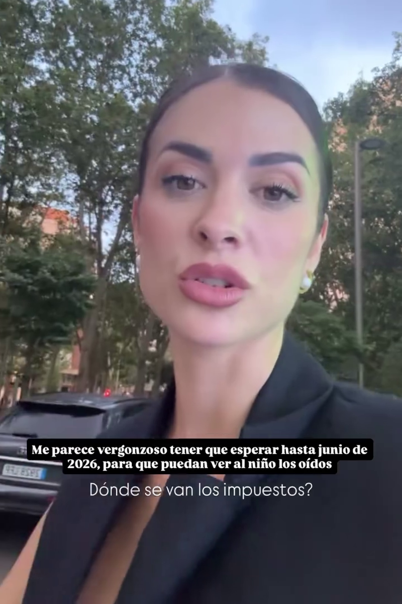 Ruth Basauri, muy indignada, por la situación de precariedad para lograr una cita médica pronto