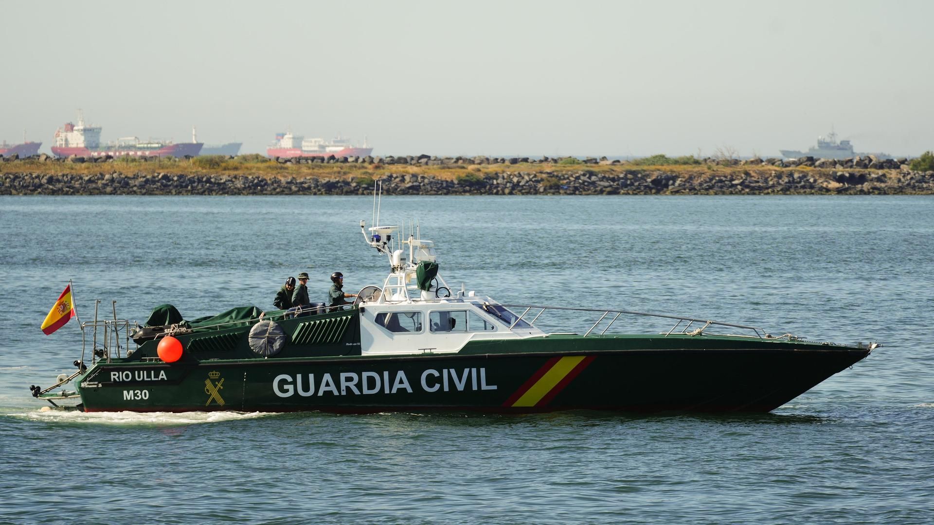 Una patrullera de la Guardia Civil