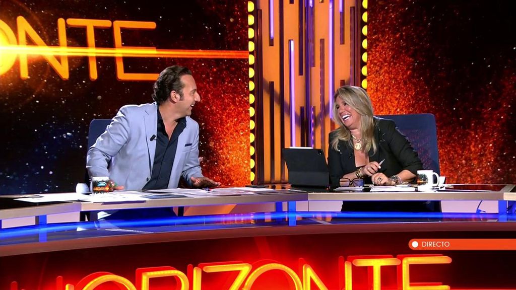 El ataque de risa de Iker Jiménez y Carmen Porter en directo: "No digo eso con lo que estamos contando"