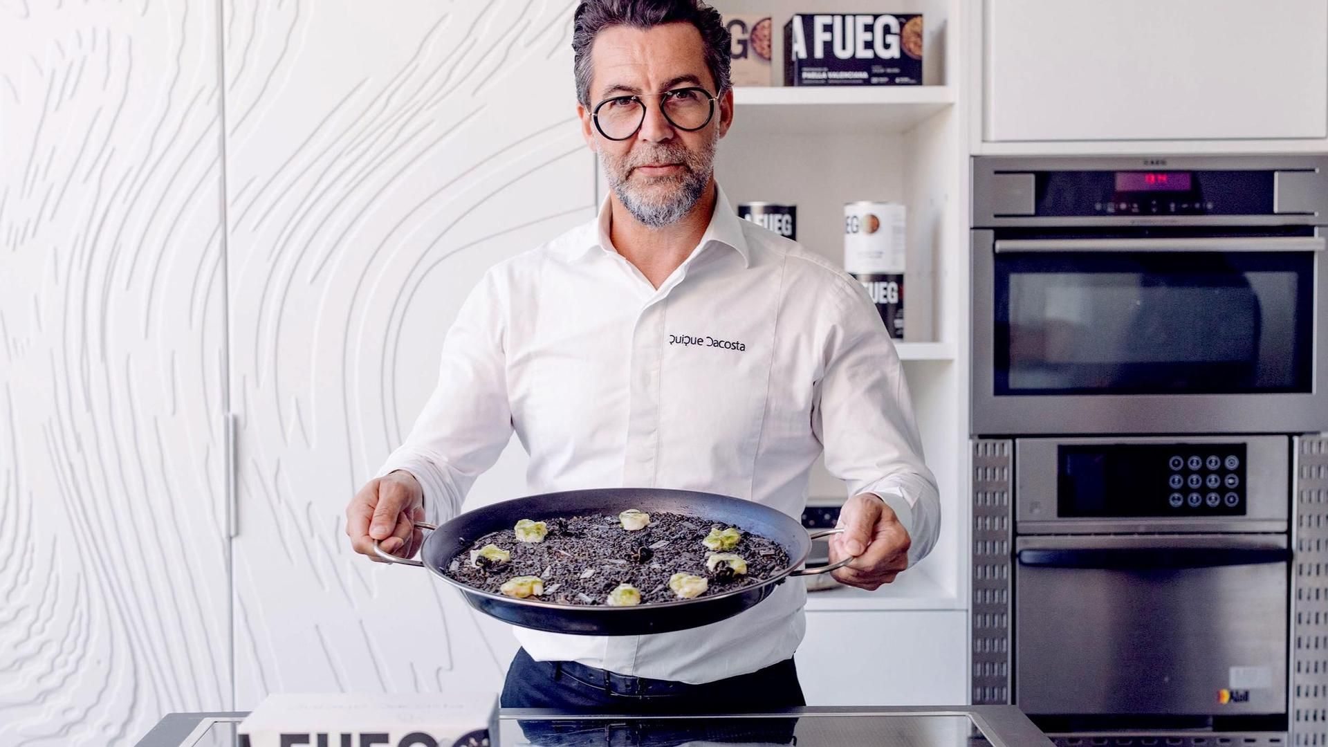 A Fuego con Quique Dacosta 13 arroz negro