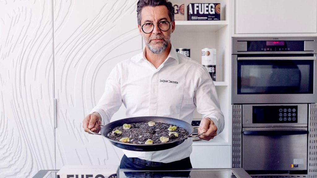 A Fuego con Quique Dacosta 13 arroz negro