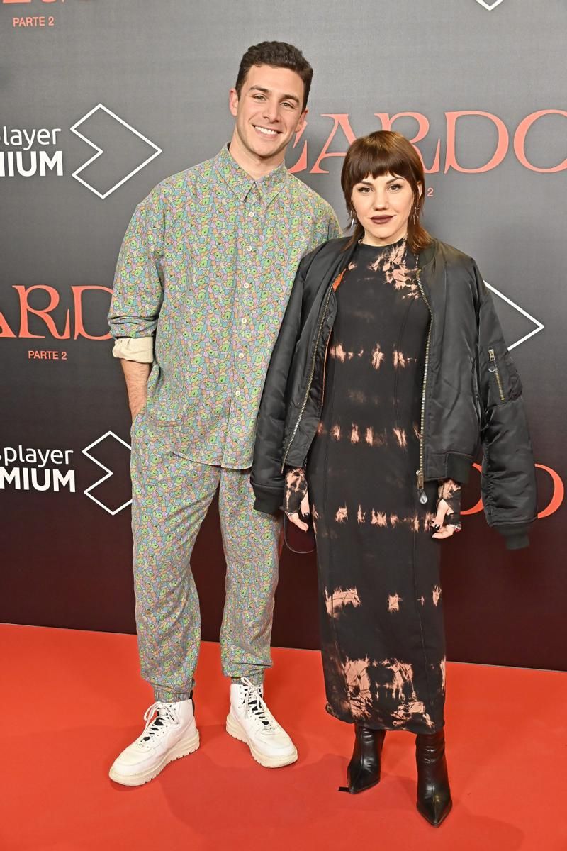 Angy Fernández y Pepe Nufrio, en uno de sus escasos posados en pareja