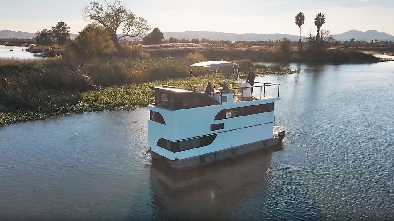 Casas flotantes de O Porriño