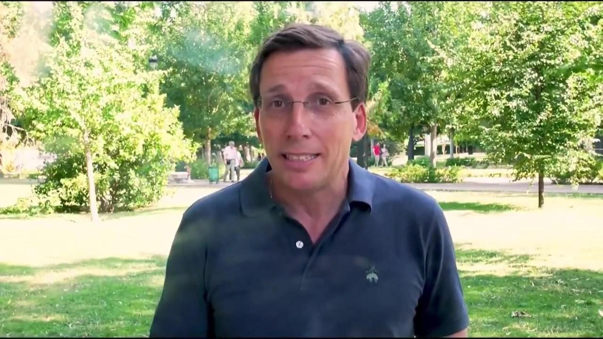 El alcalde de Madrid, José Luis Martínez-Almeida