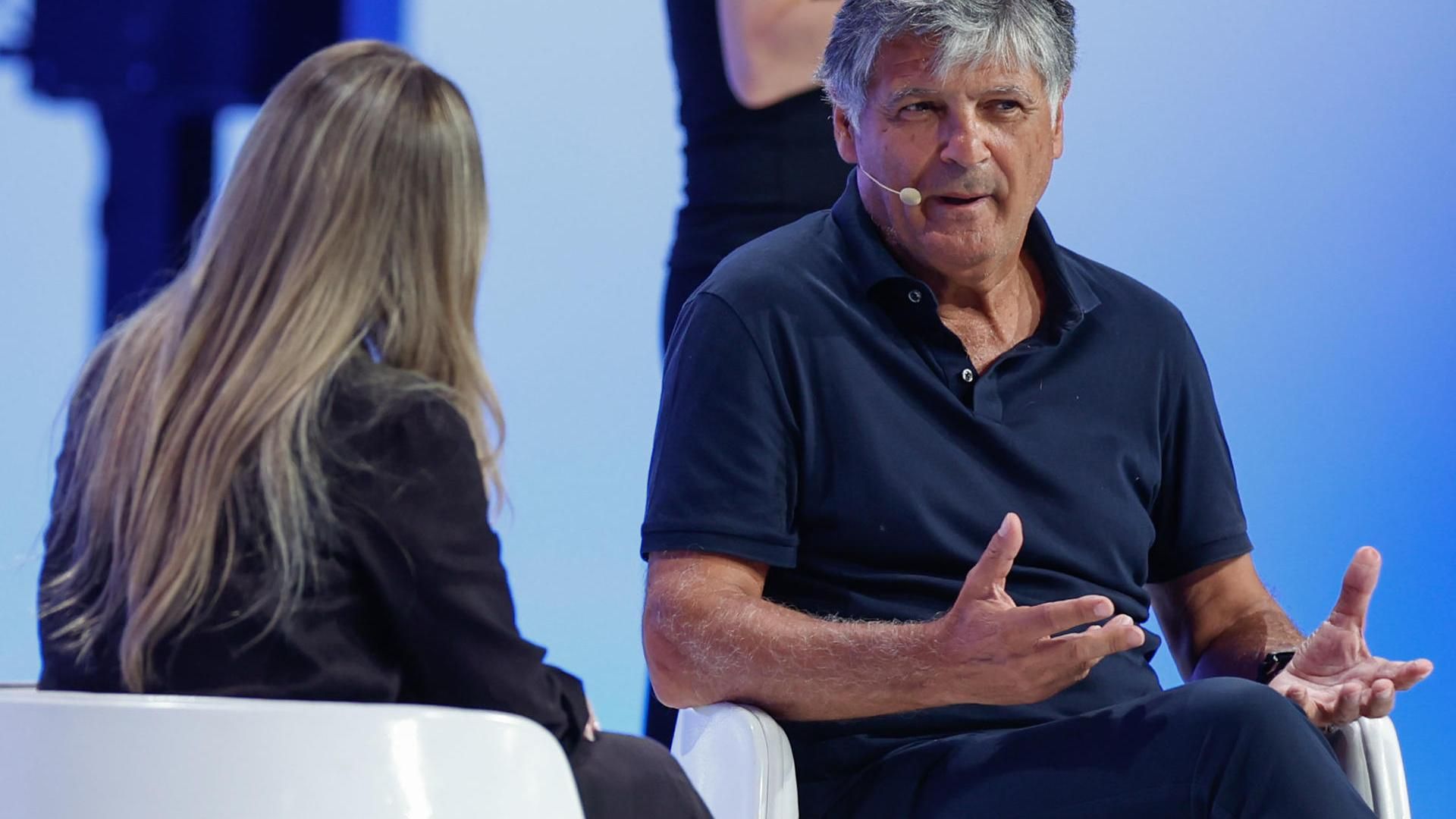 El entrenador de tenis, Toni Nadal interviene en el XXI Congreso Nacional del PP, este viernes en el recinto ferial Ifema de Madrid