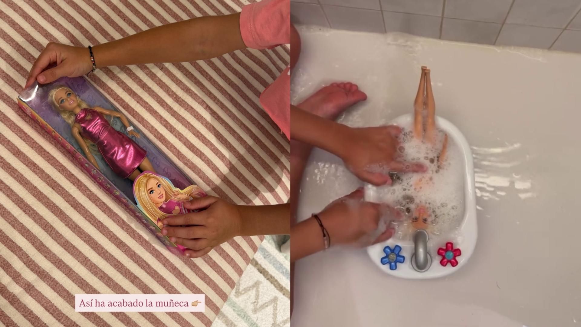 El hijo de Adara Molinero y Hugo Sierra está siendo educado de forma libre y juega con muñecas