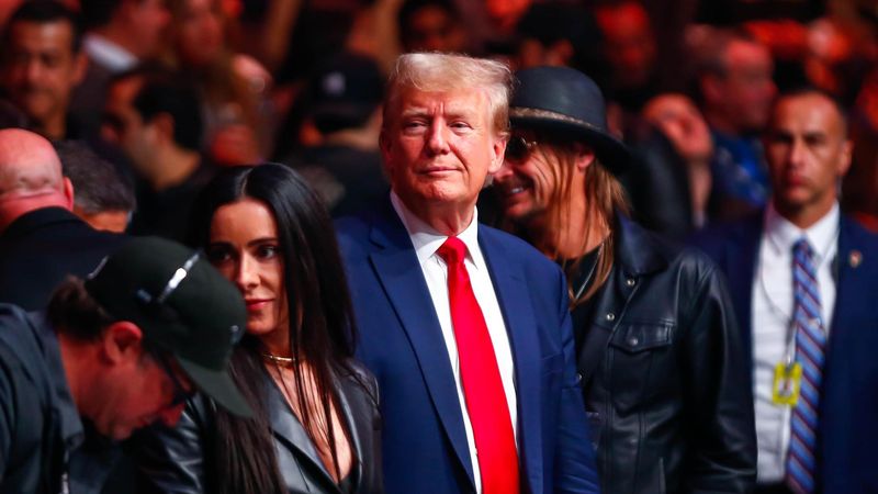 Donald Trump organiza un combate de la UFC en la Casa Blanca