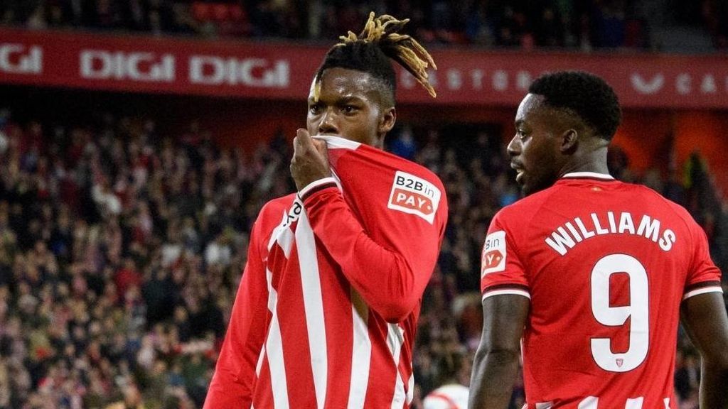 Imagen de archivo de Nico Williams, futbolista que ha renovado con el Athletic Club hasta 2035