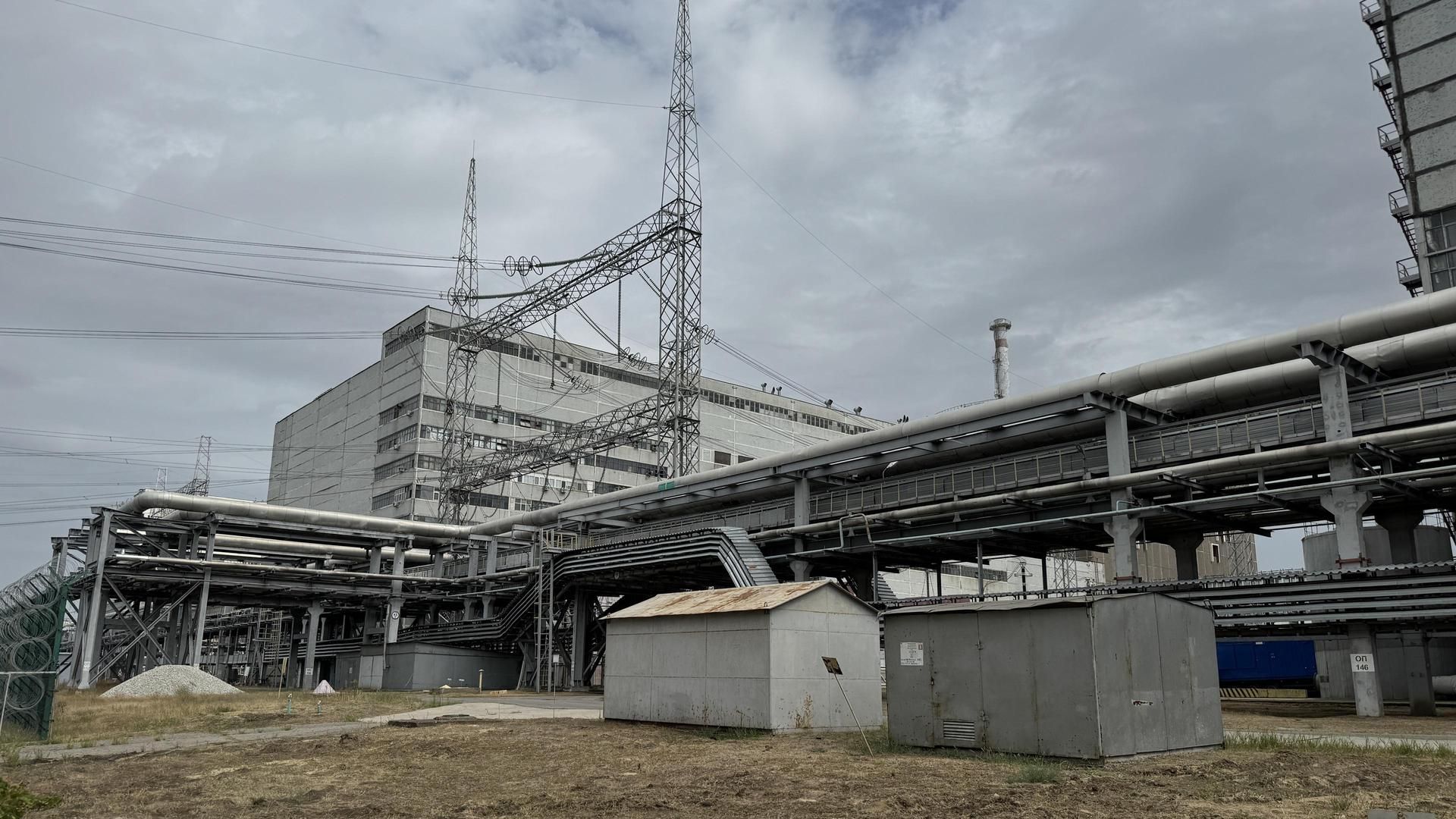 La central nuclear de Zaporiyia