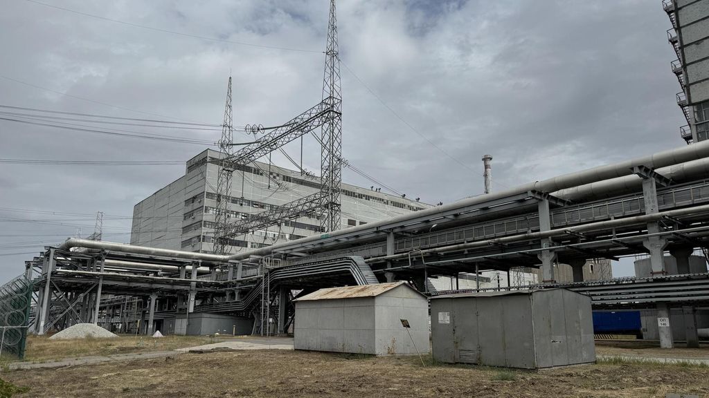 La central nuclear de Zaporiyia