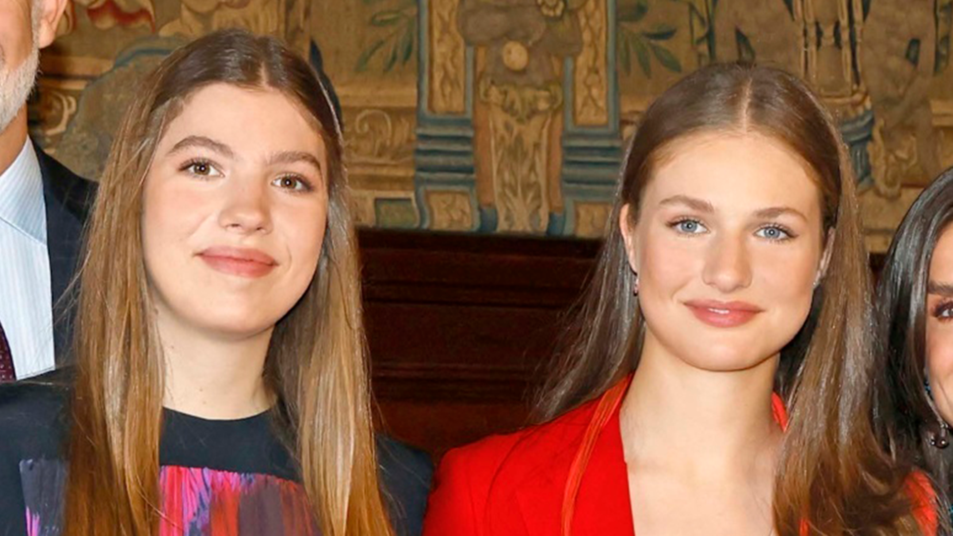 La infanta Sofía y la princesa Leonor La infanta Sofía y la princesa Leonor