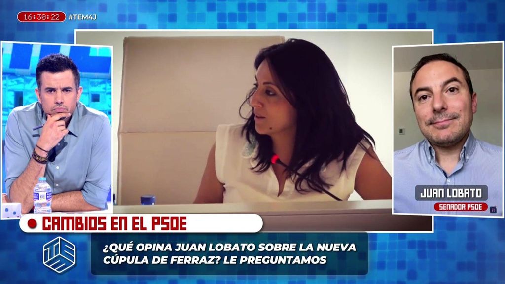 Juan Lobato se sincera en TEM sobre la sucesora de Cerdán Todo es mentira 2025 Programa 1627