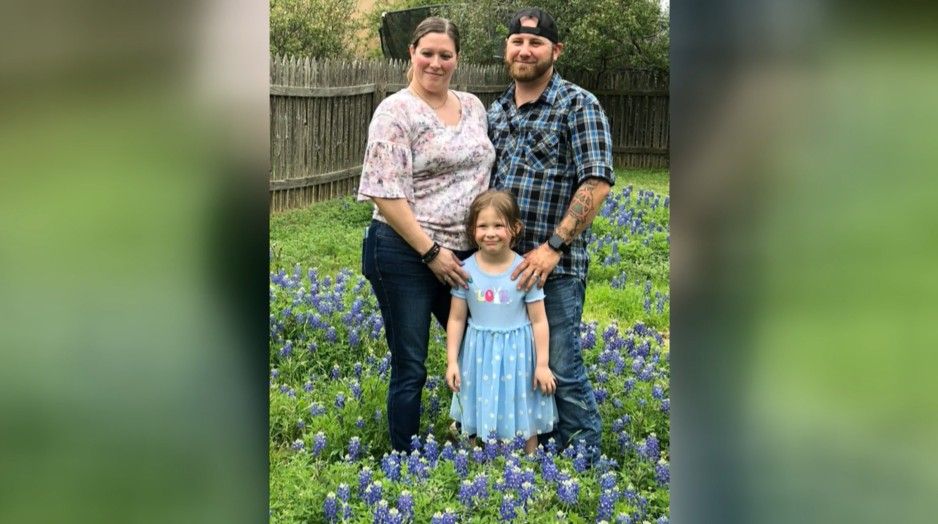Imagen de una pequeña desaparecida por la crecida del río Guadalupe en Texas