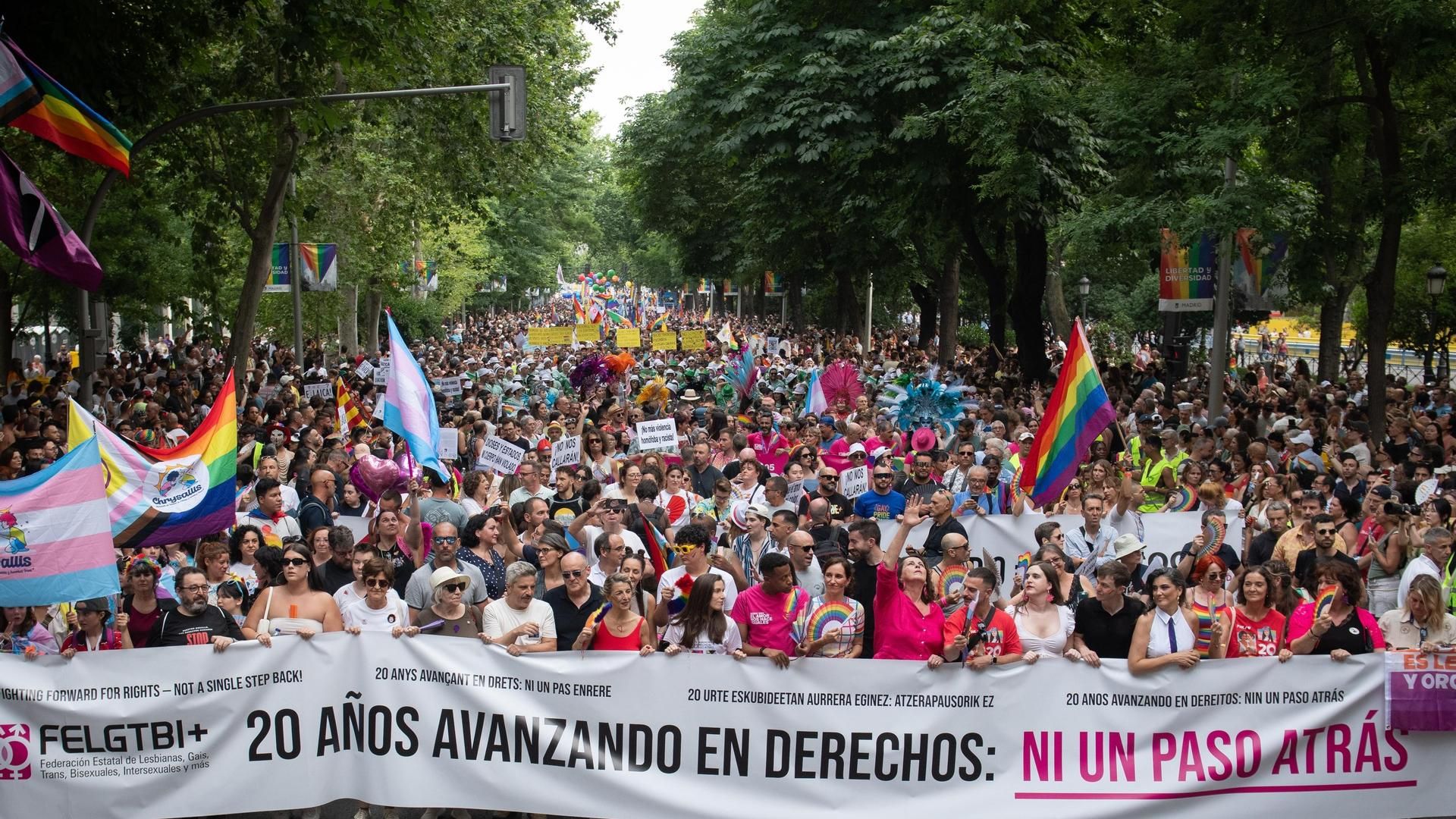 Manifestación del Orgullo LGTBI+ 2025 en Madrid Manifestación del Orgullo LGTBI+ 2025 en Madrid