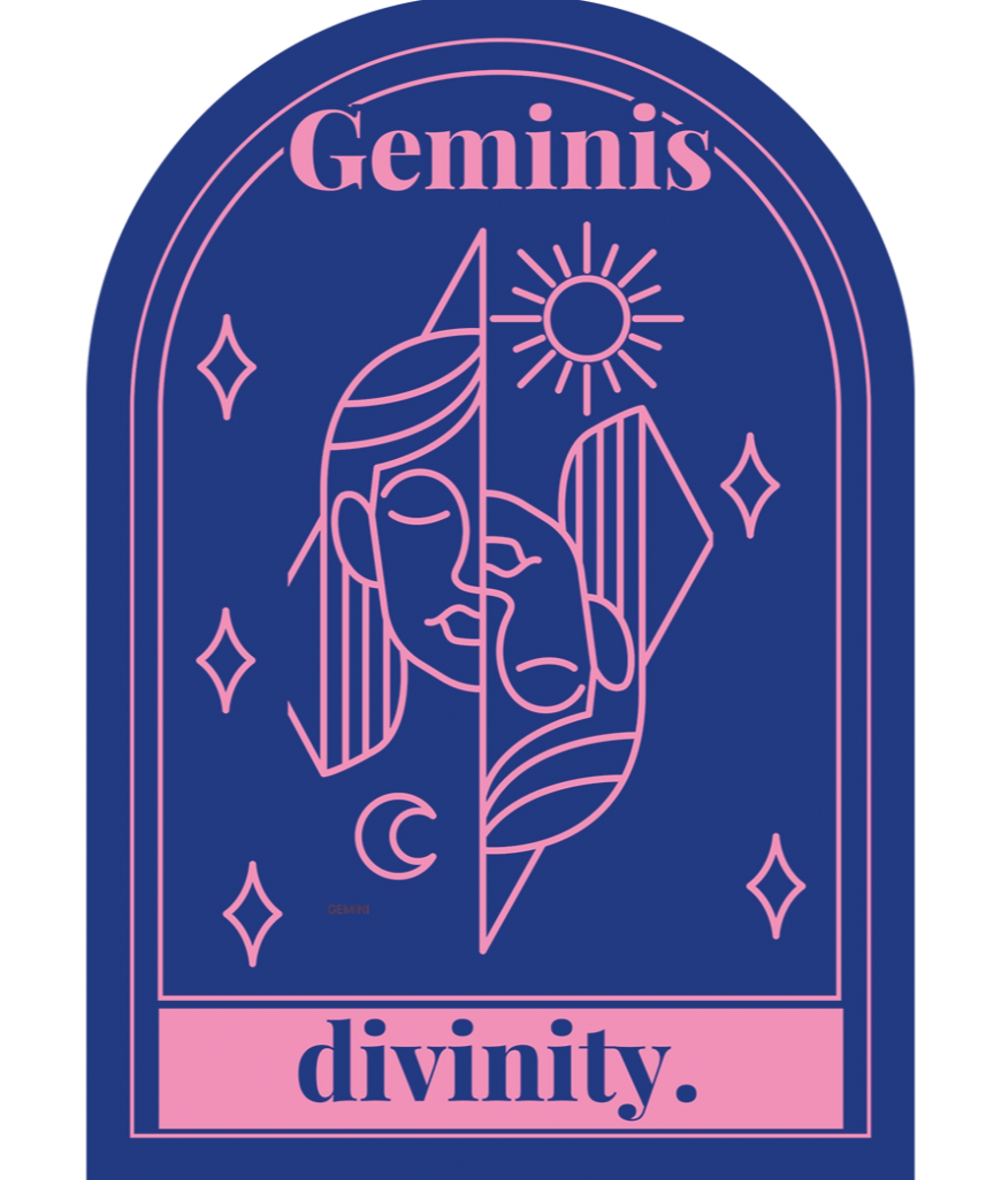 La carta del tarot de Géminis